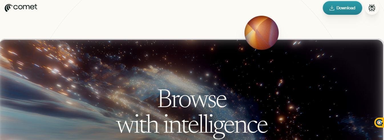 AI ওয়েব ব্রাউজার Comet
