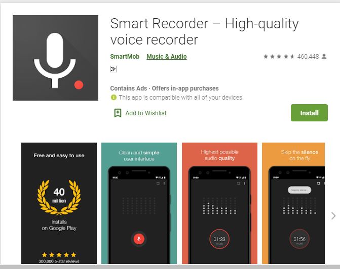 by utilizing smart recorder