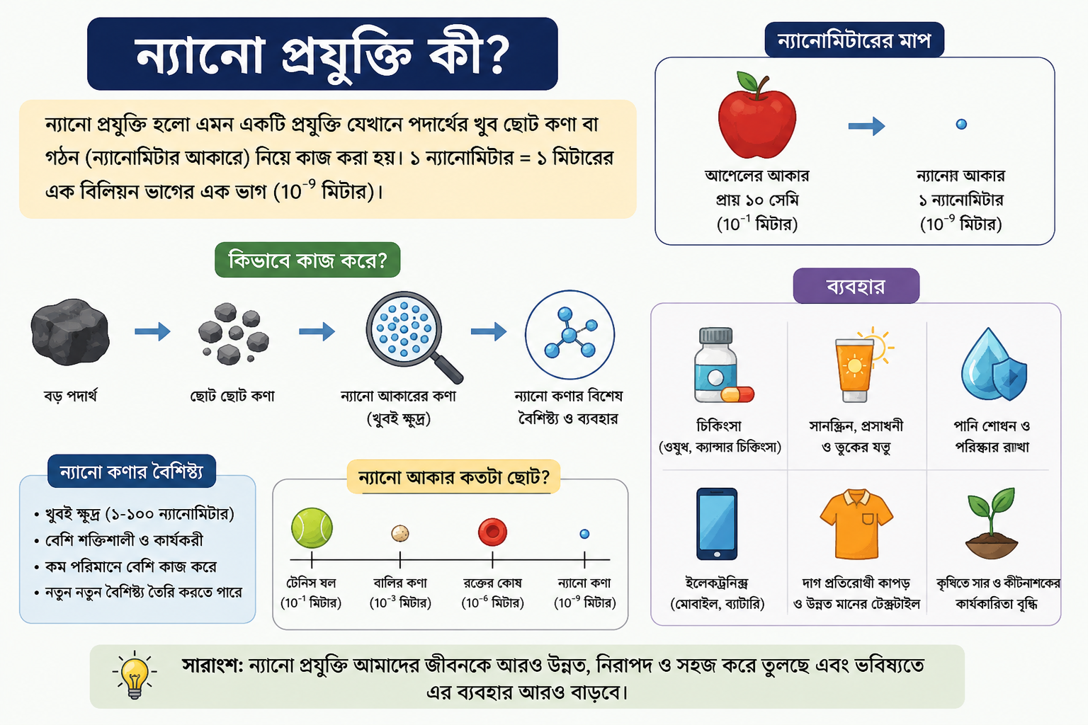 ন্যানোটেকনোলজি কী