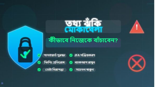 তথ্য ঝুঁকি মোকাবেলায় করণীয় কি? আসুন জেনে নিই